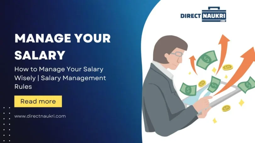 How to Manage Your Salary Wisely | Salary Management Rules