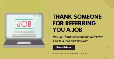 How to Thank Someone for Referring You to a Job Opportunity
