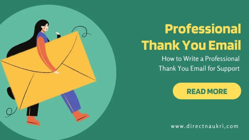 How to Write a Professional Thank You Email for Support