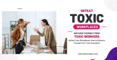 How to Distance Yourself from Toxic Coworkers